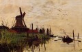 Windmühle bei Zaandam Claude Monet